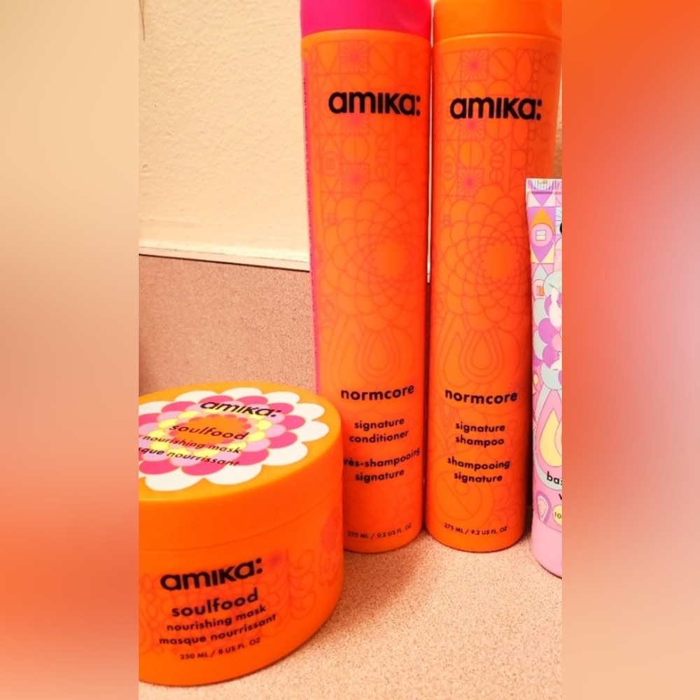 Amika Hair Care Normcore Bundle w/ Soulfood Hair Mask